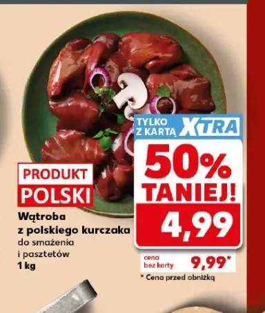 Wątroba z polskiego kurczaka