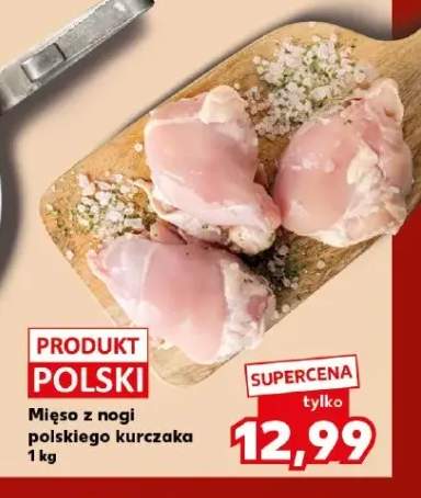 Mięso z nogi polskiego kurczaka