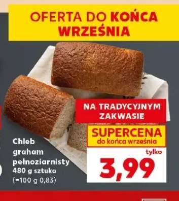 Chleb graham pełnoziarnisty