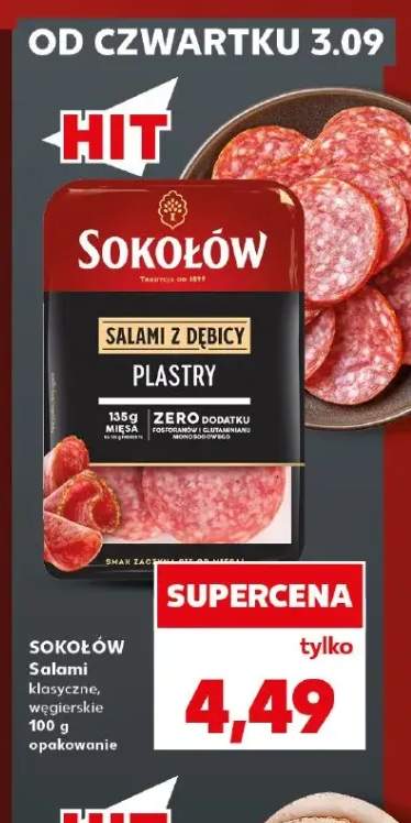 Salami klasyczne Sokołów +1 wariant