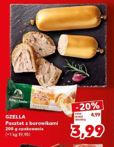 Pasztet z borowikami Gzella