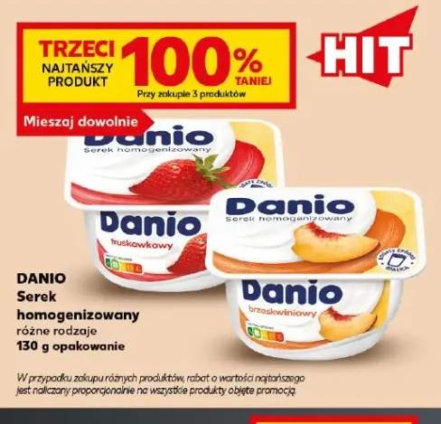 Serek homogenizowany Danio