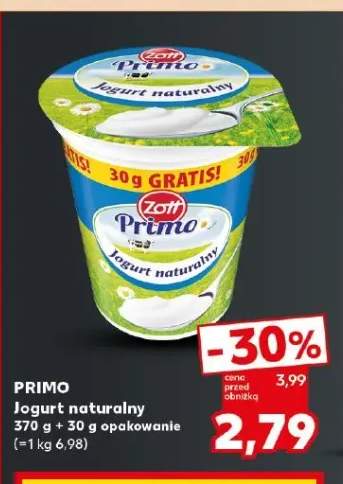 Jogurt naturalny Primo