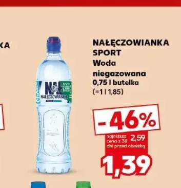 Woda niegazowana Nałęczowianka Sport