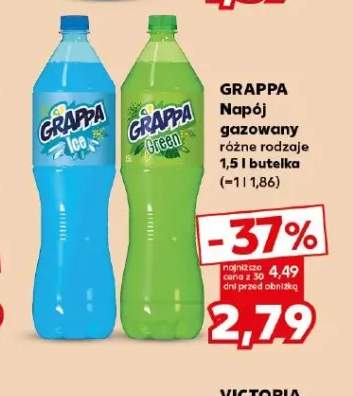 Napój gazowany Grappa Ice +1 wariant