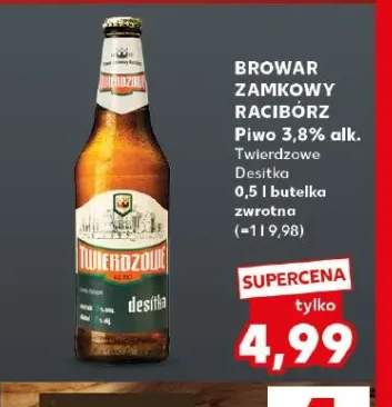 Piwo Browar Zamkowy Racibórz Twierdzowe Desítka