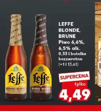 Piwo Leffe Blonde +1 wariant