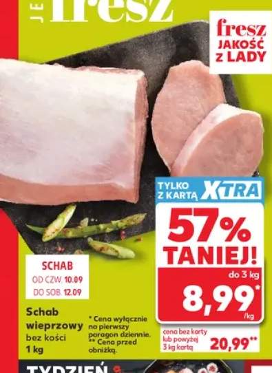 Schab wieprzowy bez kości