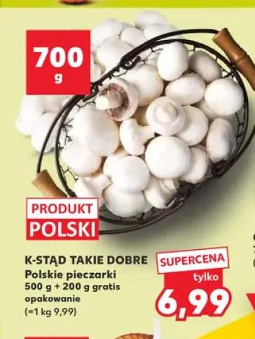 Pieczarki polskie K-Stąd Takie Dobre