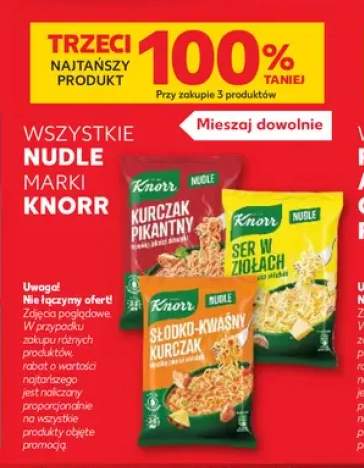 Nudle marki Knorr +3 warianty