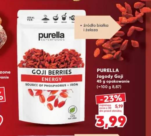 Jagody goji Purella
