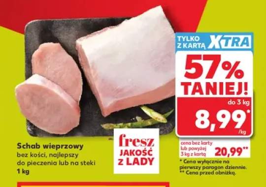 Schab wieprzowy bez kości