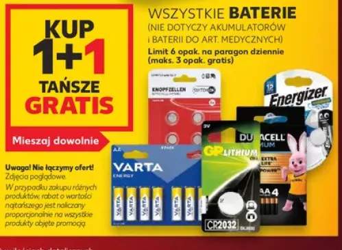 Baterie +5 wariantów