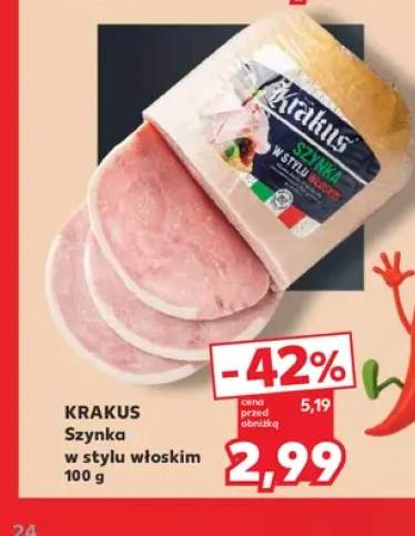 Szynka w stylu włoskim Krakus