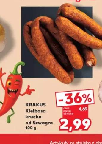 Kiełbasa krucha od Szwagra Krakus