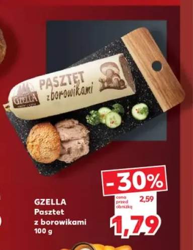 Pasztet z borowikami Gzella