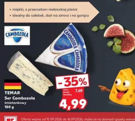 Ser Cambozola śmietankowy Temar