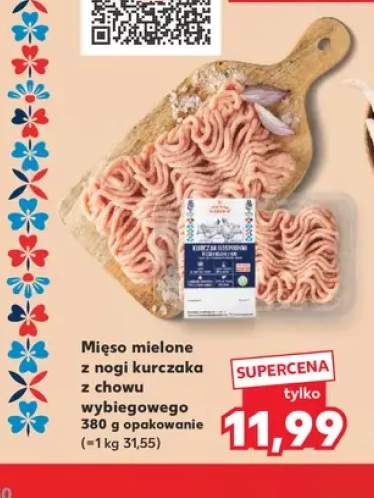 Mięso mielone z nogi kurczaka z chowu wybiegowego Kurczak Gospodyni