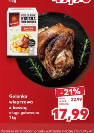 Golonka wieprzowa z kością długo gotowana Sokołów