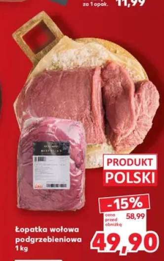 Łopatka wołowa podgrzebieniowa