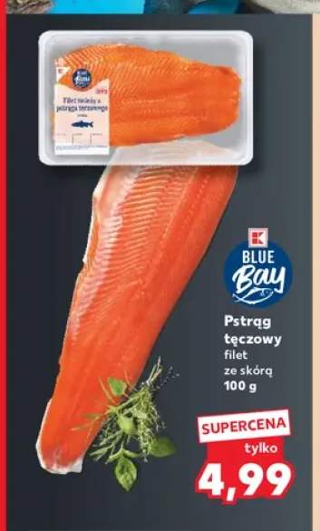 Pstrąg tęczowy filet ze skórą Blue Bay