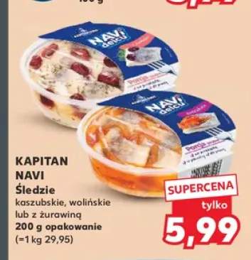 Śledzie kaszubskie Kapitan Navi +2 warianty