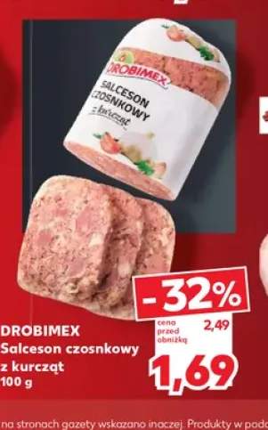 Salceson czosnkowy z kurcząt Drobimex