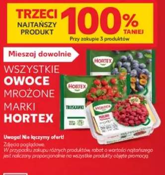 Owoce mrożone marki Hortex