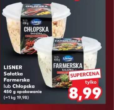 Sałatka Farmerska Lisner +1 wariant