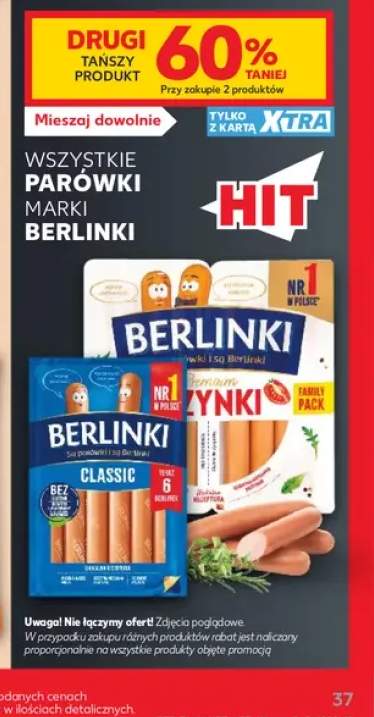 Parówki marki Berlinki
