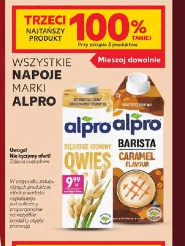 Napoje marki Alpro +2 warianty