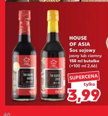 Sos sojowy ciemny House of Asia +1 wariant