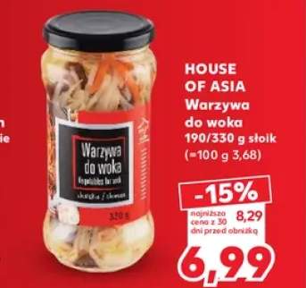 Warzywa do woka House of Asia