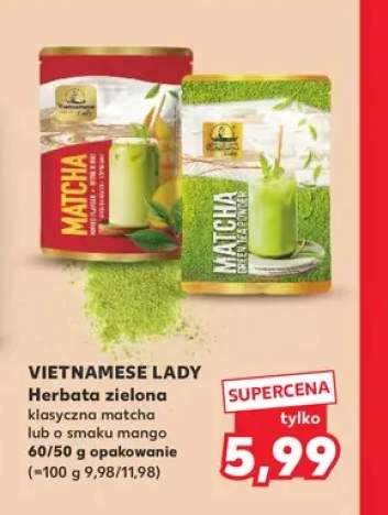Herbata zielona klasyczna matcha Vietnamese Lady +1 wariant