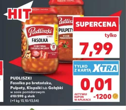Fasolka po bretońsku Pudliszki +3 warianty
