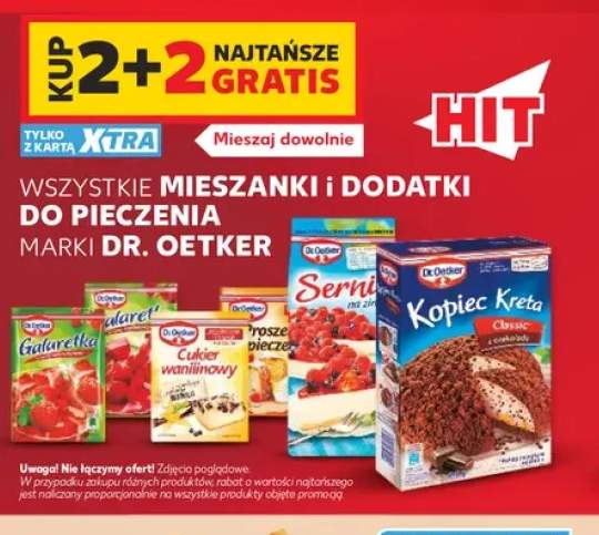 Mieszanki i dodatki do pieczenia Dr. Oetker +5 wariantów