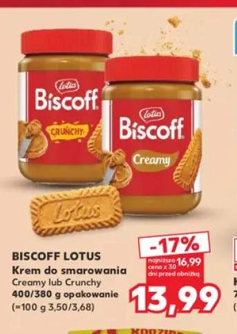 Krem do smarowania Biscoff Lotus Creamy +1 wariant