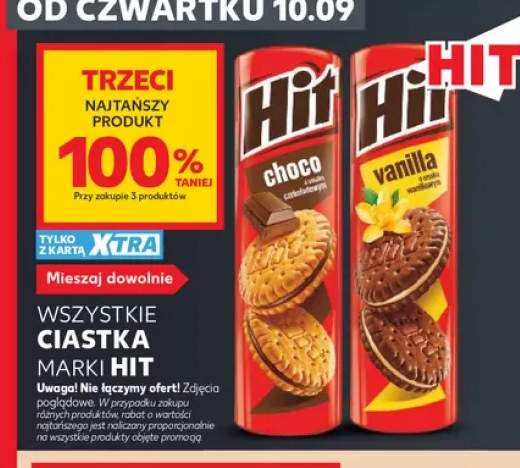 Ciastka marki Hit +2 warianty