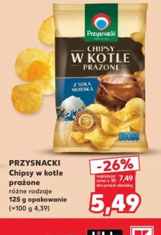 Chipsy w kotle prażone Przysnacki