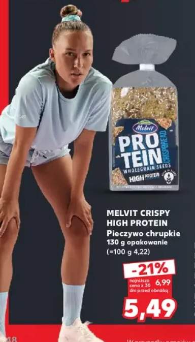 Pieczywo chrupkie Crispy High Protein Melvit