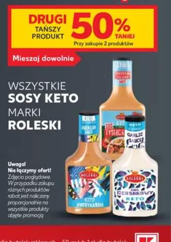 Sosy keto marki Roleski +3 warianty