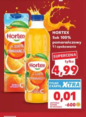 Sok pomarańczowy Hortex 100%