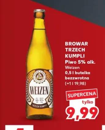 Piwo Weizen Browar Trzech Kumpli
