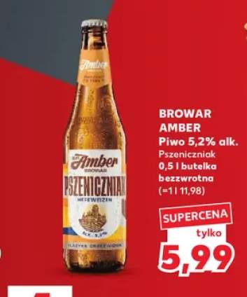 Piwo Pszeniczniak Browar Amber