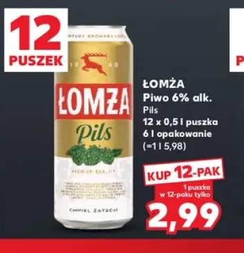 Piwo Łomża Pils 12-pak
