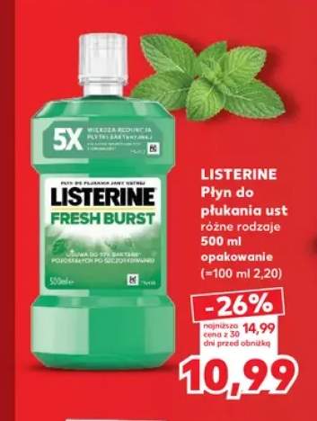 Płyn do płukania ust Fresh Burst Listerine