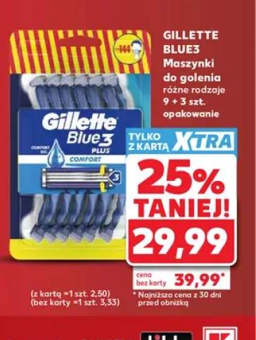 Maszynki do golenia Blue3 Comfort Plus Gillette