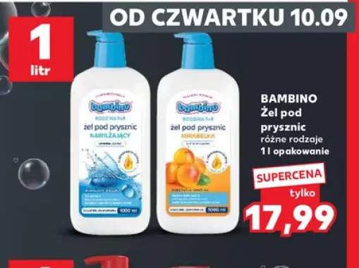 Żel pod prysznic Rodzina nawilżający Bambino +1 wariant