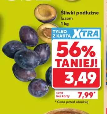 Śliwki podłużne
