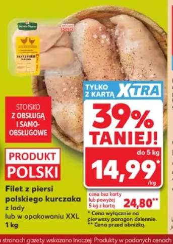 Filet z piersi polskiego kurczaka z lady +1 wariant